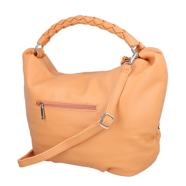 Geanta femei shopper piele ecologica piersica cu doua compartimente DianaCO BS3107SH2301175 120
