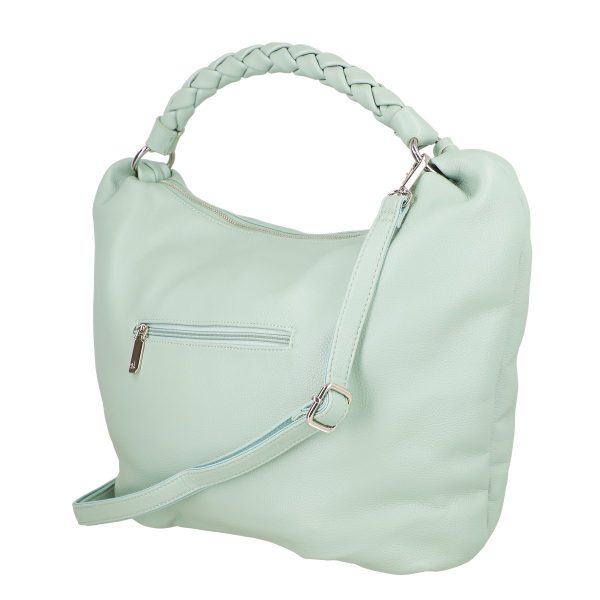 Geanta femei shopper piele ecologica verde cu doua compartimente DianaCO BS3107SH2301172 120