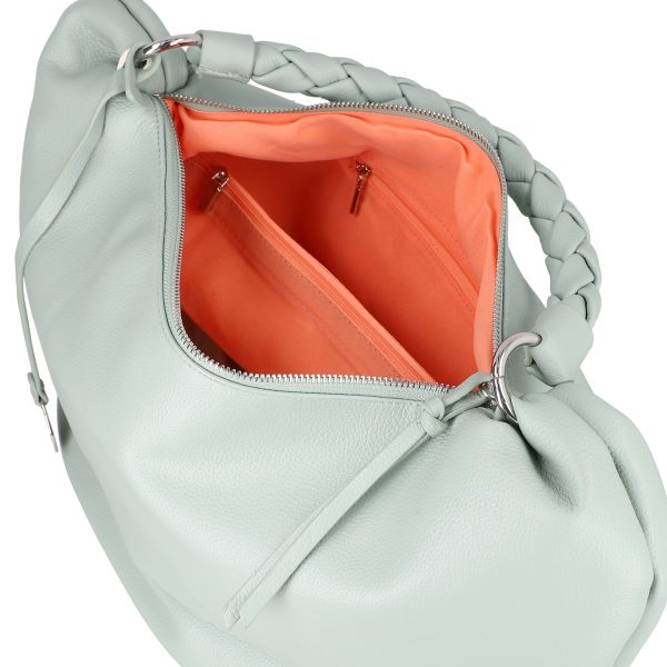 Geanta femei shopper piele ecologica verde cu doua compartimente DianaCO BS3107SH2301172 119