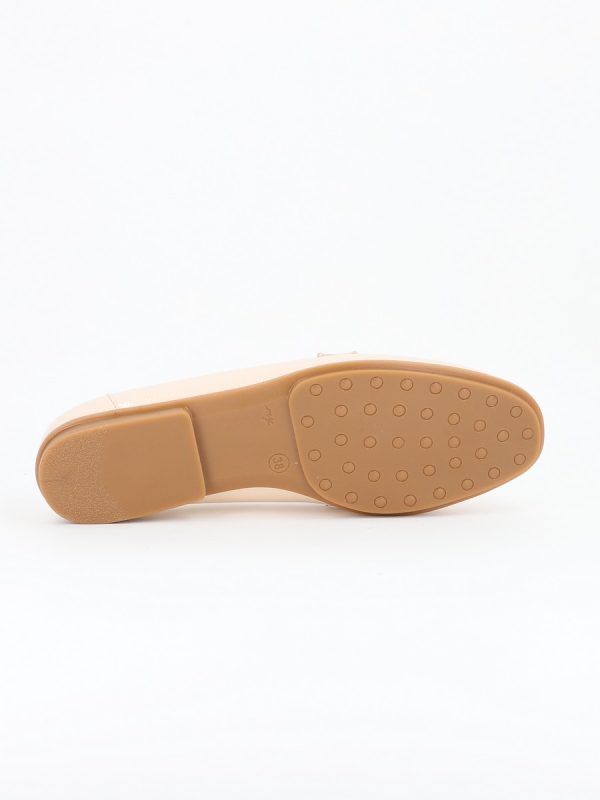 Pantofi Bej Dama Eleganti din Piele Ecologica - BS229BANI2301570 122