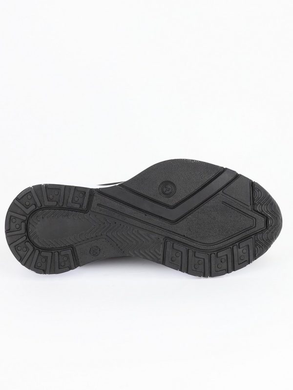 Pantofi sport material textil negru cu elemente design banda cu pietricele BS043PSRO2301521 121