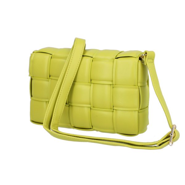 Poseta Verde Piele Eco Femei, Casual, Intretesuta cu 1 Compartiment - BS1004CA2303019 119