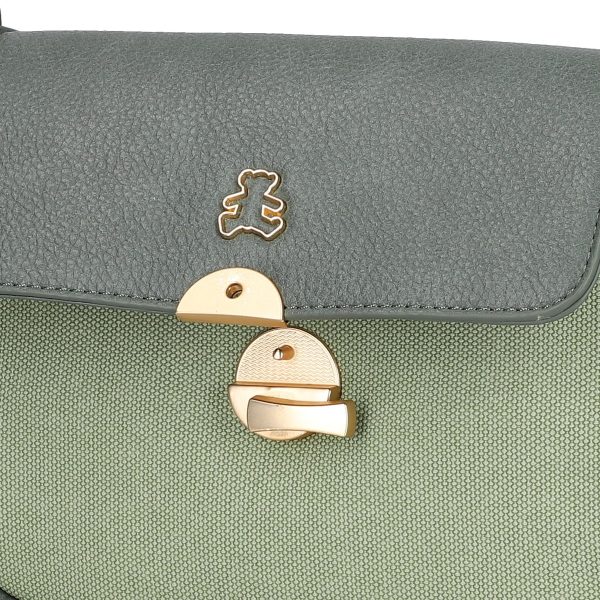 Poseta Dama Verde de Umar cu 1 Compartiment, Casual - Lulu Castagnette BS2131CA2302014 122