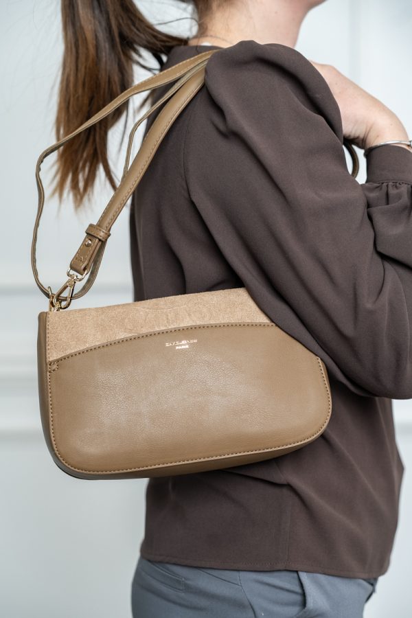 Poseta Casual Femei Din Piele Ecologica Taupe David Jones BS6736CM23090016 119