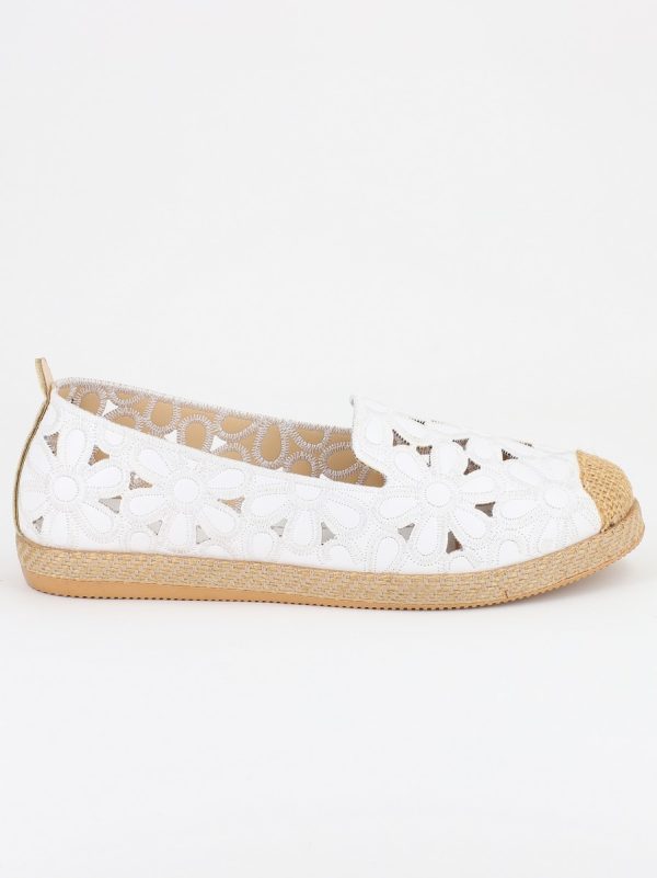 Espadrile dama alb - BS103BA2304180 123