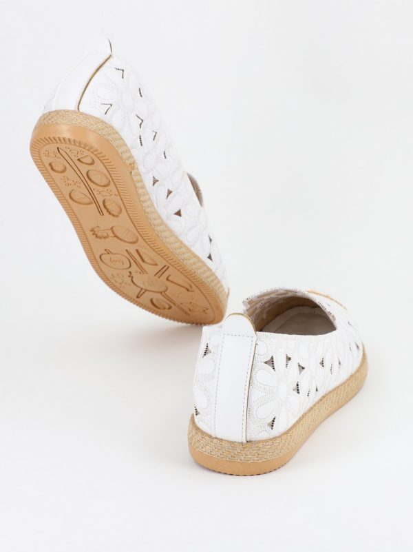 Espadrile dama alb - BS103BA2304180 127