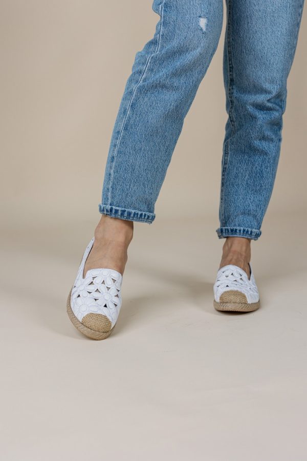 Espadrile dama alb - BS103BA2304180 121