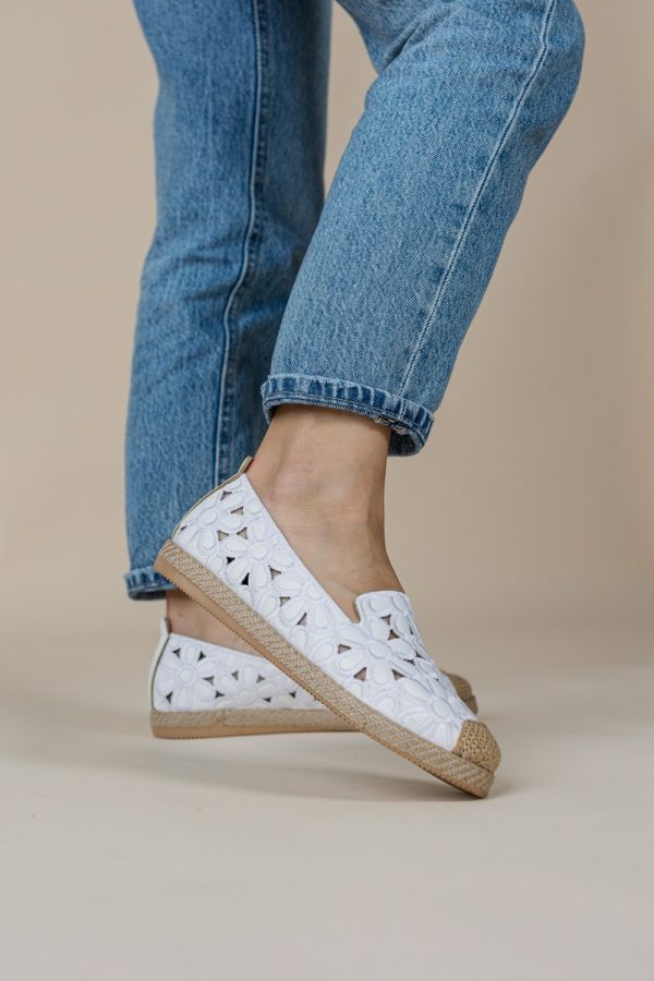 Espadrile dama alb - BS103BA2304180 128