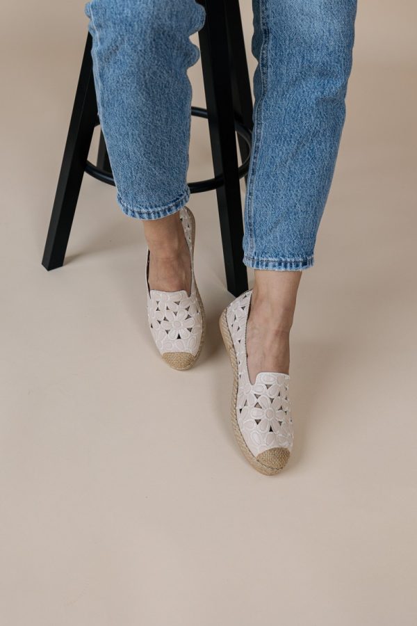 Espadrile dama floral bej - BS103BA2304181 119