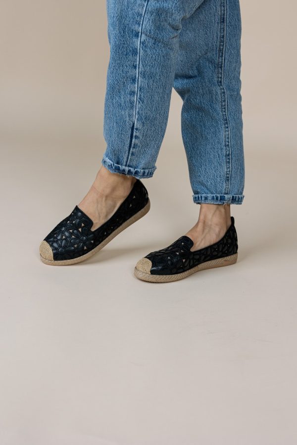 Espadrile dama floral negru - BS103BA2304185 119
