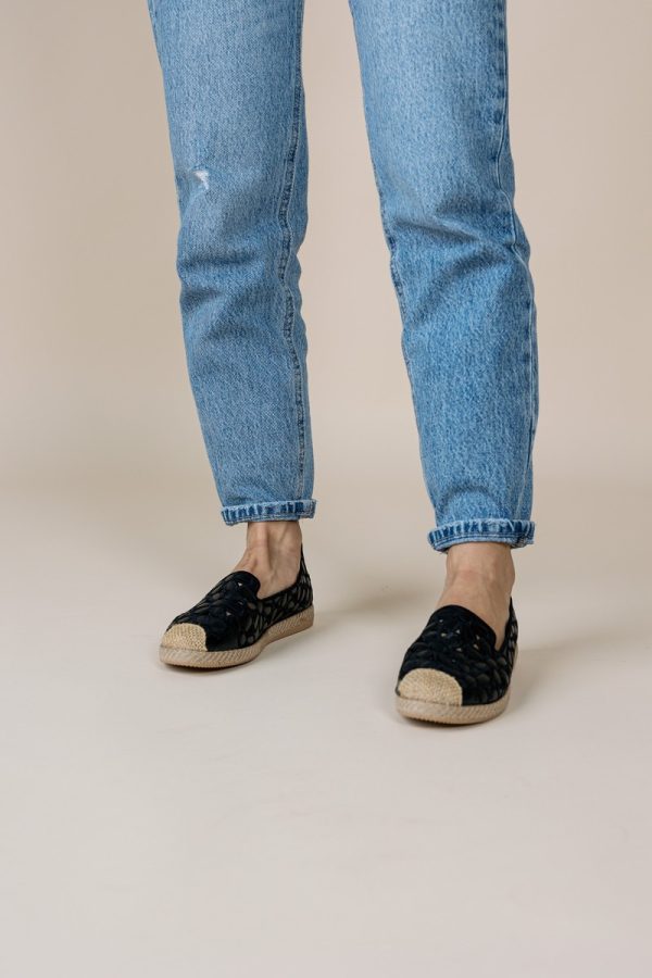 Espadrile dama floral negru - BS103BA2304185 125