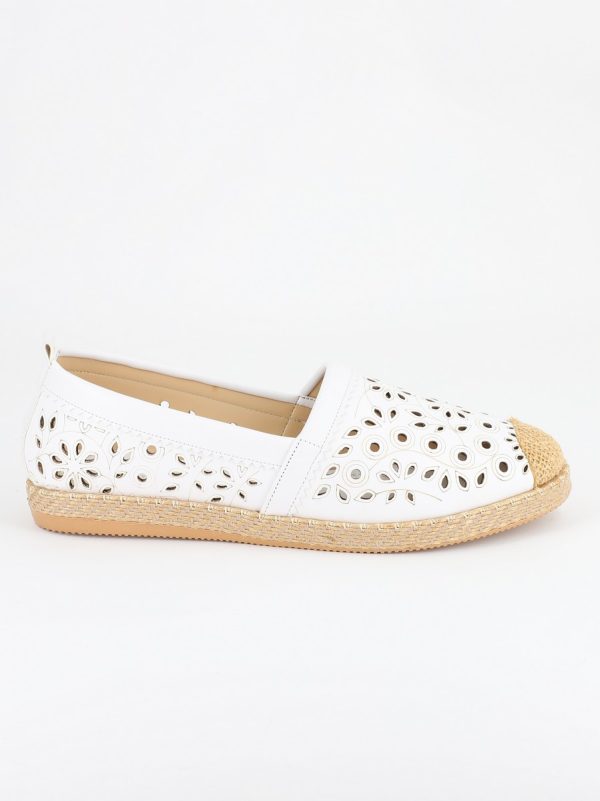Espadrile Dama Model Floral Portocaliu - BS105BA2304188 120