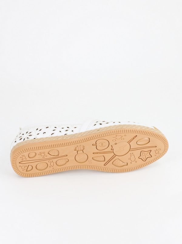 Espadrile Dama Model Floral Portocaliu - BS105BA2304188 124