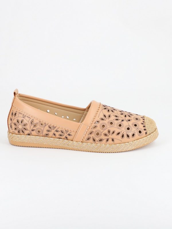 Espadrile Dama Model Floral Bej - BS105BA2304186 122