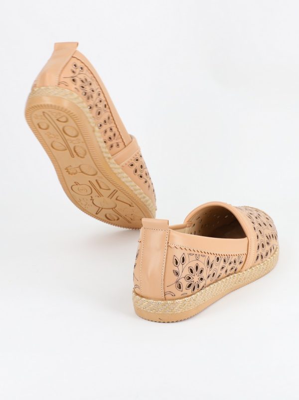 Espadrile Dama Model Floral Bej - BS105BA2304186 124