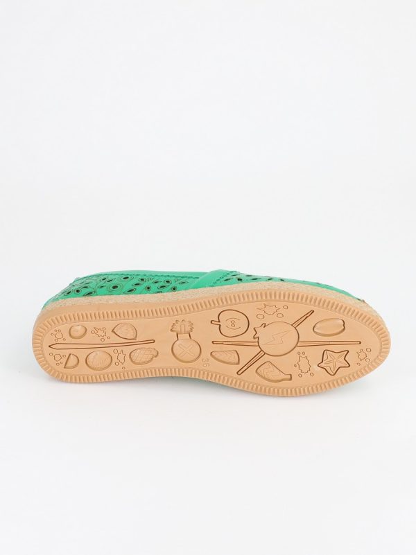 Espadrile Dama Model Floral Verde - BS105BA2304190 126