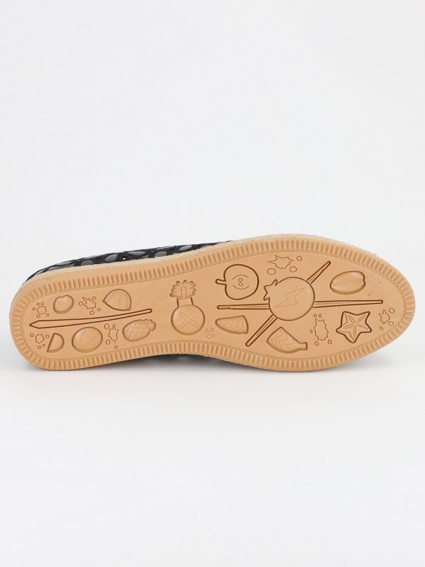 Espadrile dama floral negru - BS103BA2304185 126