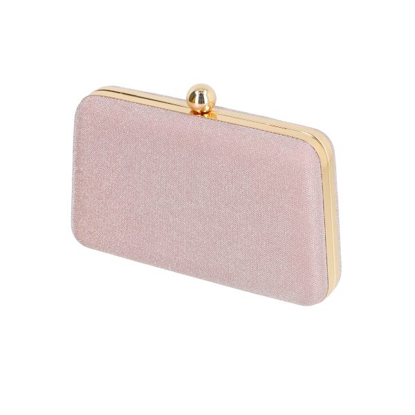 Geanta dama de evenimente clutch trapez culoare sampanie BS8095Z2305210 120