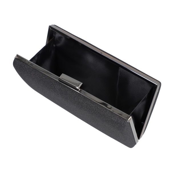 Geanta de evenimente femei din material sintetic negru cu bretea lantisor BS5832LK2305221 119