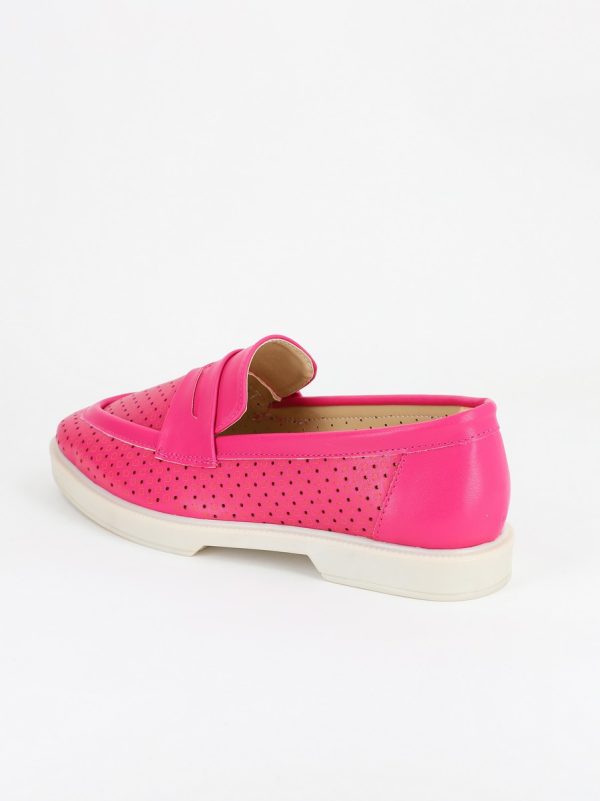 Mocasini Dama cu Perforatii Fuchsia - BS700BA2304198 121