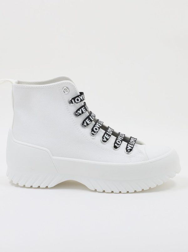 Pantofi Sport Dama cu șiret Alb BS26106BO2305303 121