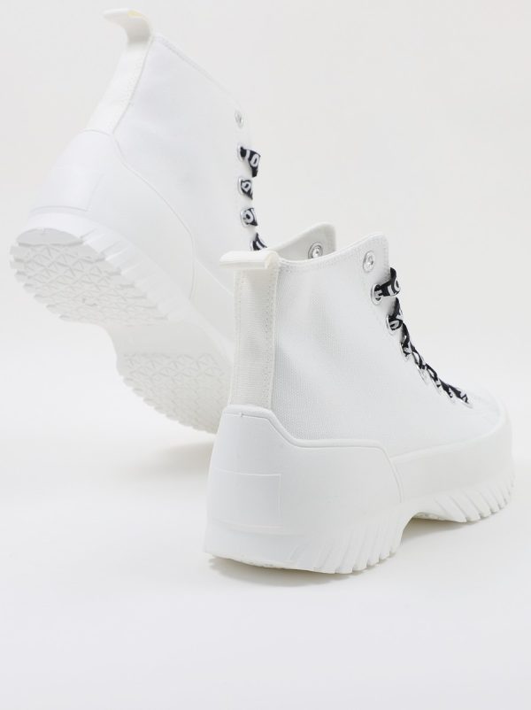 Pantofi Sport Dama cu șiret Alb BS26106BO2305303 122