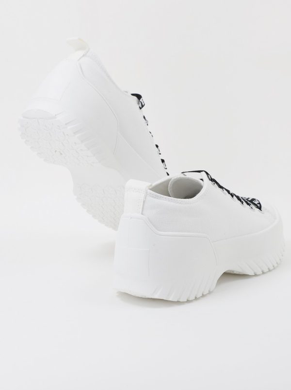 Pantofi Sport Dama cu șiret Alb BS26107BO2305307 122