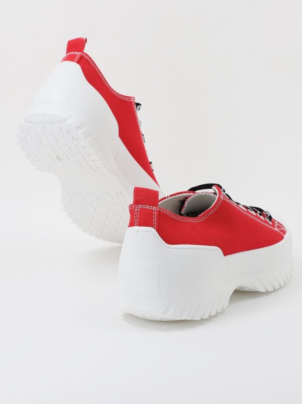 Pantofi Sport Dama cu șiret Rosu BS26107BO2305306 119