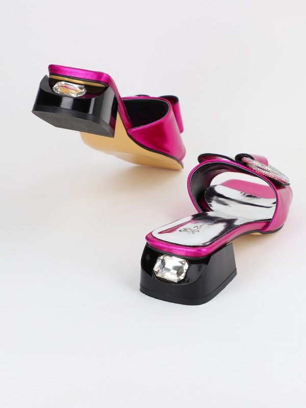 Saboti Dama cu Toc jos Fuchsia BS50TR2304126 120