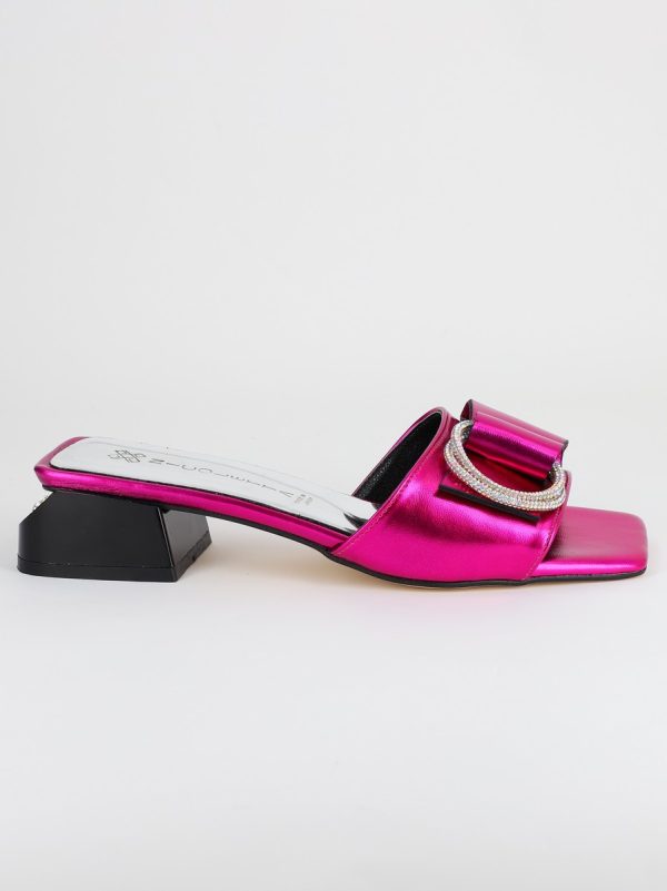 Saboti Dama cu Toc jos Fuchsia BS50TR2304126 123