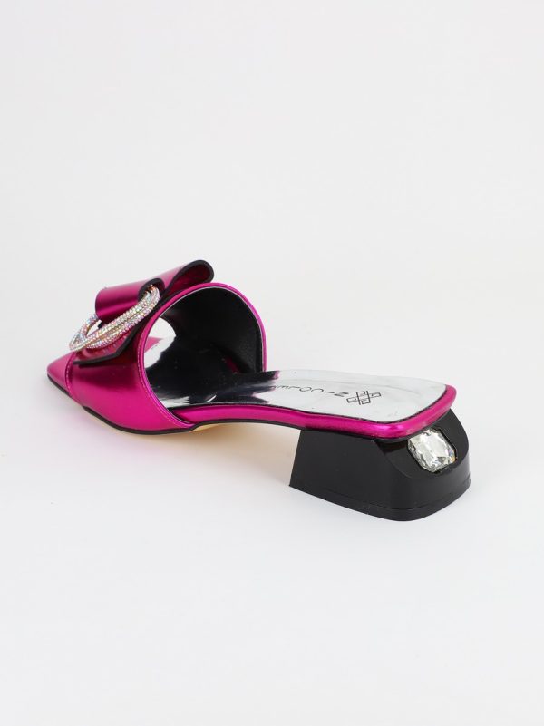 Saboti Dama cu Toc jos Fuchsia BS50TR2304126 122