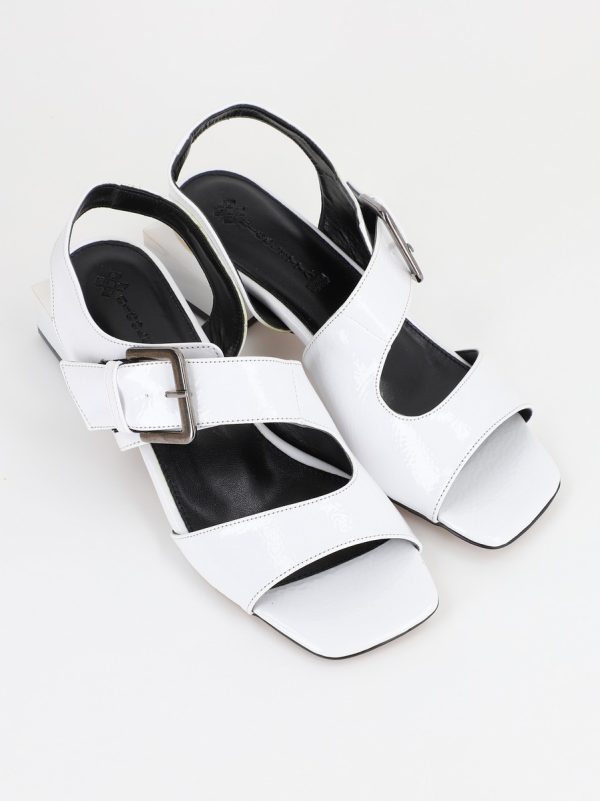 Sandale Dama cu Toc jos Alb BS350SN2304139 120