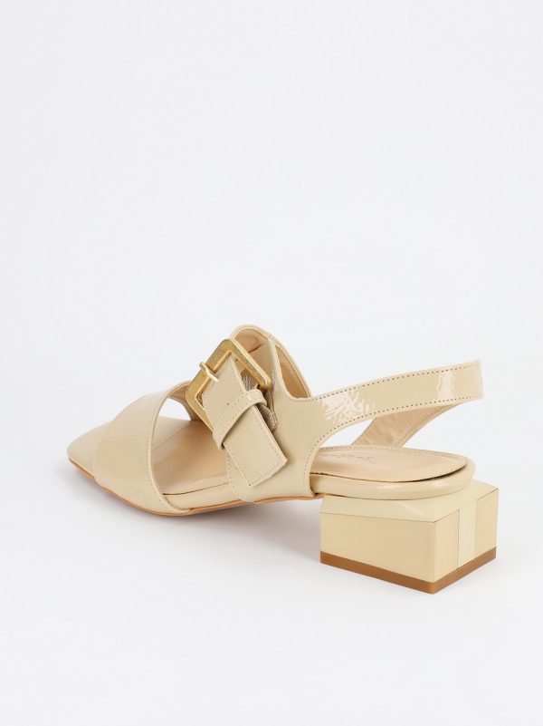 Sandale Dama cu Toc jos Bej BS350SN2304138 125
