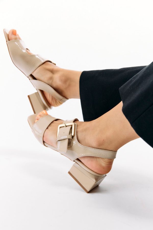 Sandale Dama cu Toc jos Bej BS350SN2304138 119