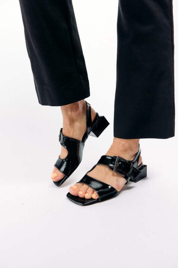 Sandale Dama cu Toc jos Negru BS350SN2304140 121
