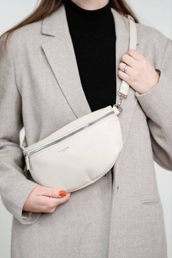 Borsetă damă crossbody bej David jones 121