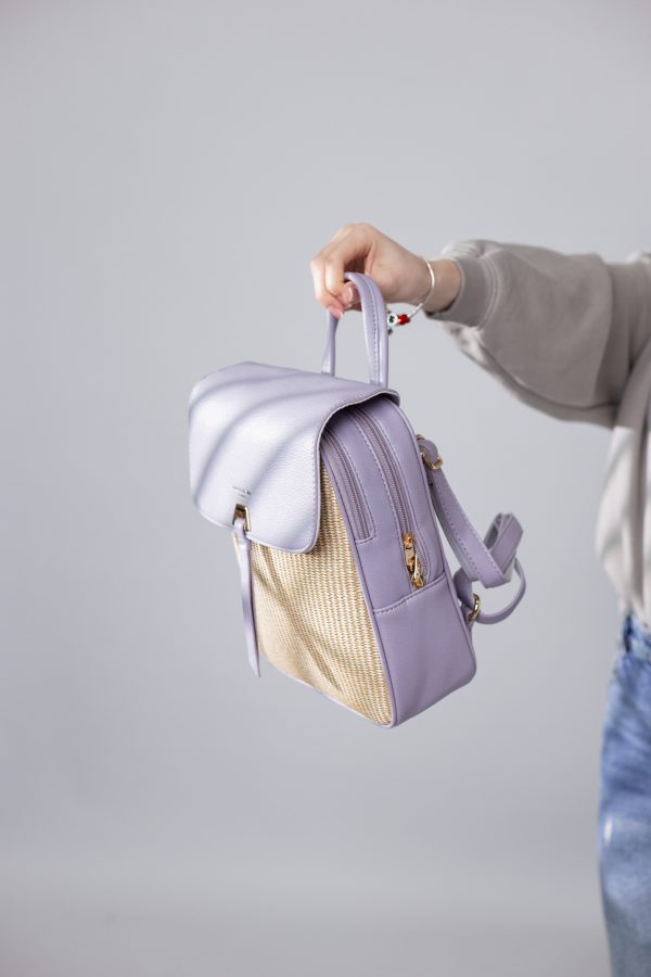 Rucsac Dama Piele Ecologica Mov David Jones (BS6933RU2306008) 119