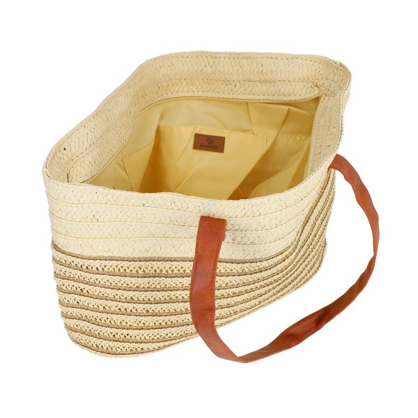 Genti de plajă paie naturale Bej Emeraude (BS2211P230654) 120