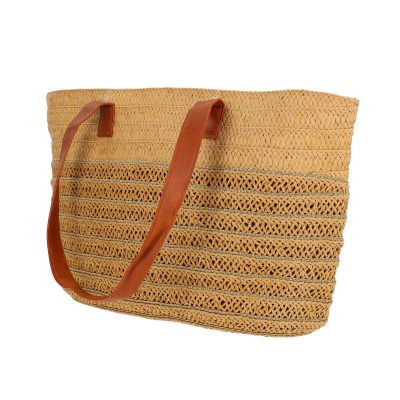 Genti de plajă paie naturale Maro Emeraude (BS2211P230655)