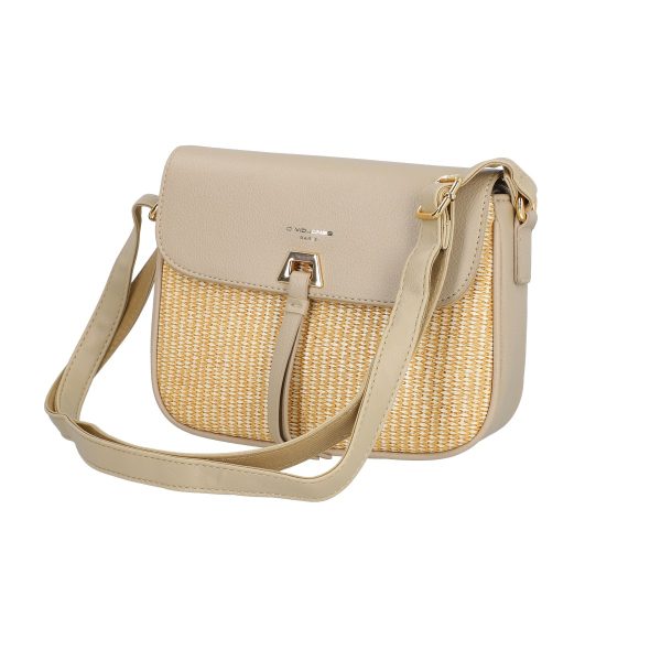 Poseta Dama Casual de Umar un Compartiment Piele Eco bej David Jones (BS6931PO2306011) 122