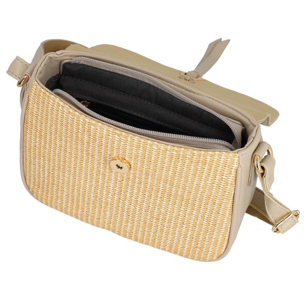Poseta Dama Casual de Umar un Compartiment Piele Eco bej David Jones (BS6931PO2306011) 120