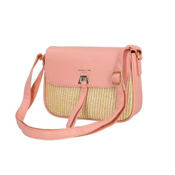Poseta Dama Casual de Umar un Compartiment Piele Eco roz David Jones (BS6931PO2306010) 123