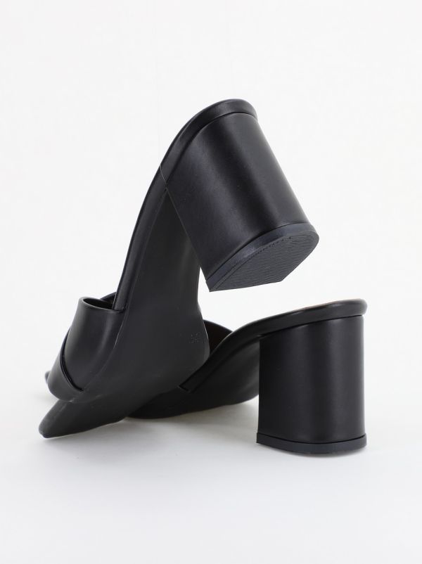 Saboti Dama toc gros Piele eco Negru (BS2055TR2305546) 120