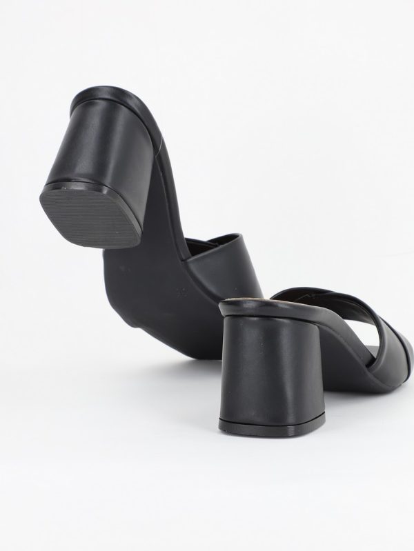 Saboti Dama toc gros Piele eco Negru (BS2055TR2305546) 121