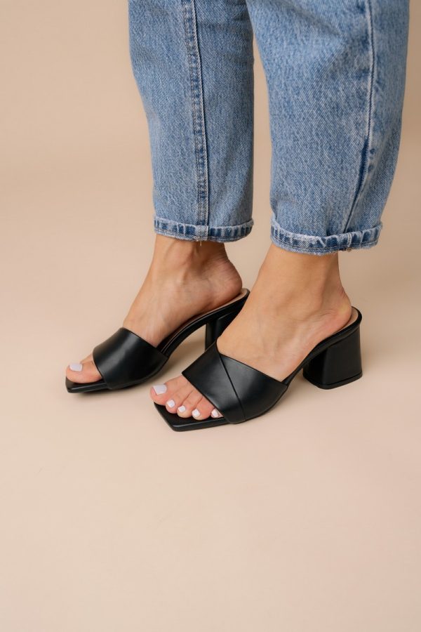 Saboti Dama toc gros Piele eco Negru (BS2055TR2305546) 119
