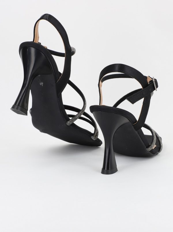 Sandale Dama cu Toc varf drept Negru BS840SN2305500 121