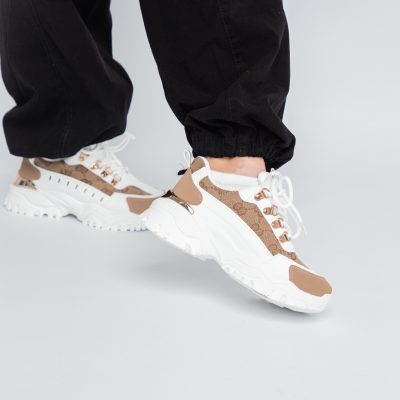 Pantofi sport dama cu elemente alb (BS227EV2307116)