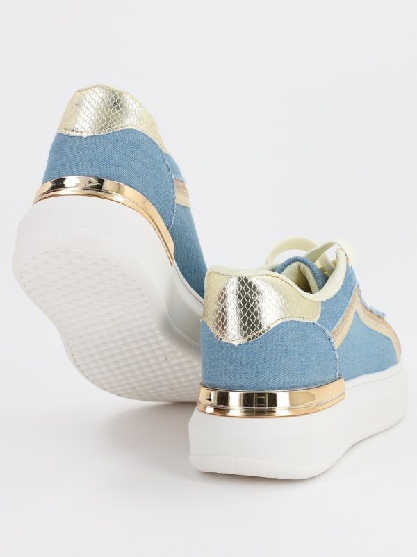 Pantofi sport dama cu elemente design albastru (BS228EV2307119) 120