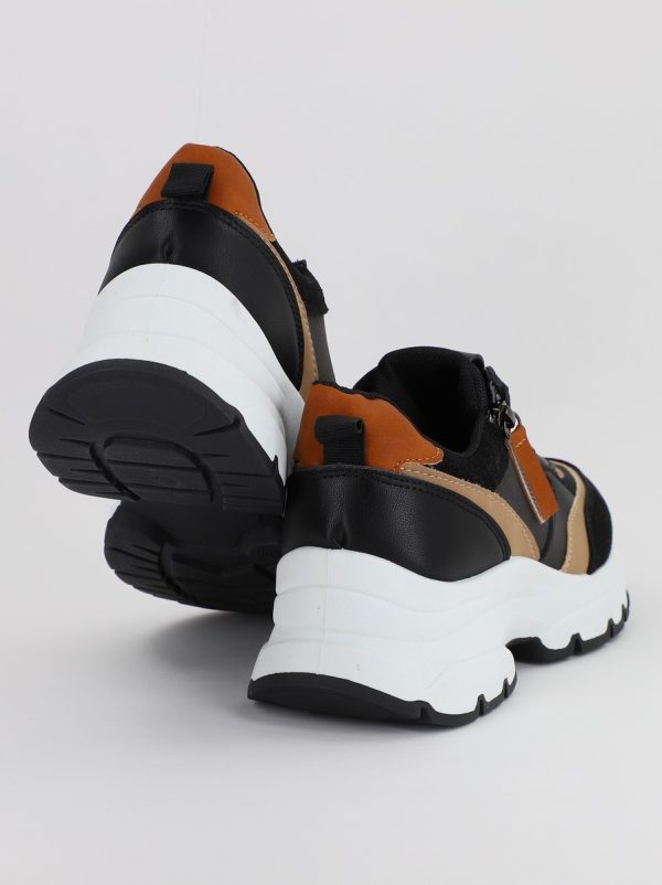 Pantofi sport dama cu elemente design negru (BS212EV2307087) 120