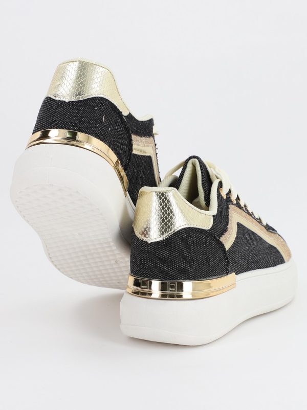 Pantofi sport dama cu elemente design negru (BS28EV2307118) 120